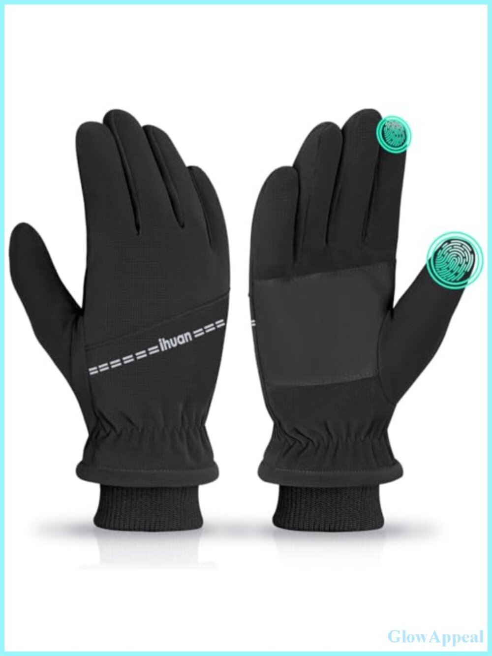 Waterproof Winter Thermal Touchscreen Gloves for Men Women Ski